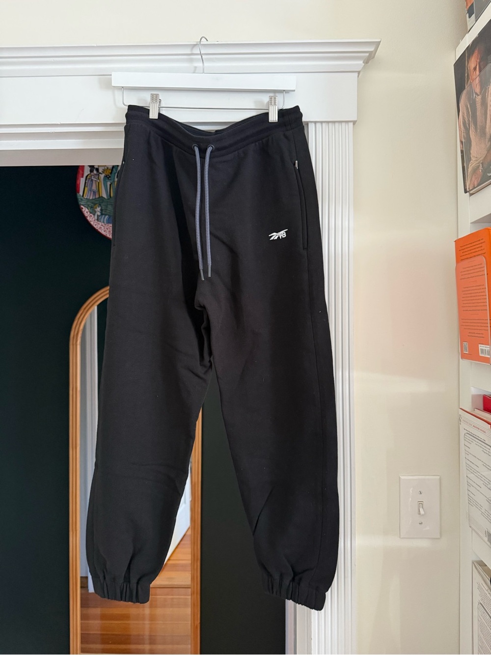 Reebok x Victoria Beckham Boyfriend Joggers Black NWT Size M $300